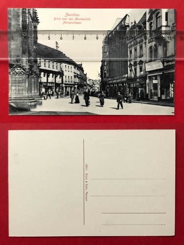 Zwickau 1910 blick - ak, um