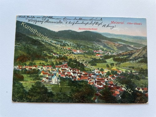 Ansichtskarte metzeral - ansichtskarte,