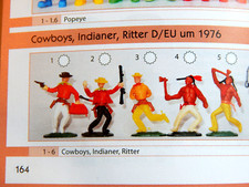 Cowboys, Indianer D/EU von 1976 ( noch original im Tütchen ) HIGHLIGHT