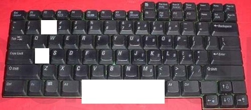De16 einzelne tastatur taste - de16,