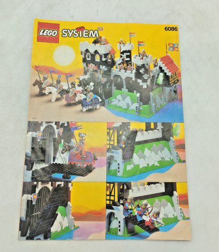 Lego 6086 black knight - lego, knight's
