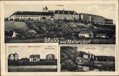 Mallersdorf pfaffenberg in - ak,