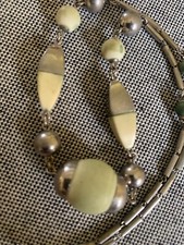 Collierkette Art Deco  Kette 1930er Jahre Chrom / Jacob Bengel ?