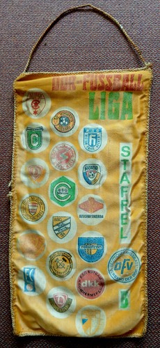 Alte wimpel ddr fußball liga - ddr,