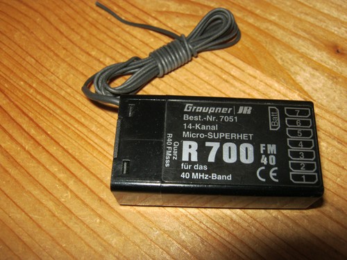 Empfänger graupner 700 - empfänger, r
