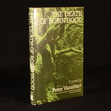 1981 The Death of Robin Hood by Peter Vansittart Scarce First Edition