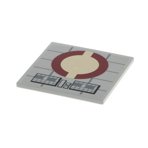 Lego fliese 6x6 neu - 1x, neu-hell