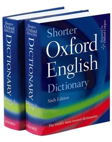 Shorter oxford english - oxford,