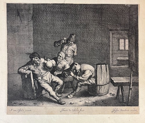 Adriaen van ostade engraving - adriaen,
