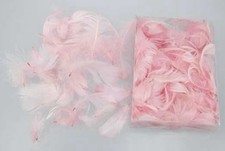 XL Box Deko Federn ROSA