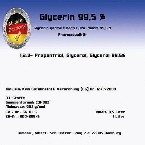 Glycerin propantriol - glycerin,