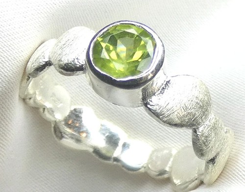 Peridot olivin ring 925 - peridot,