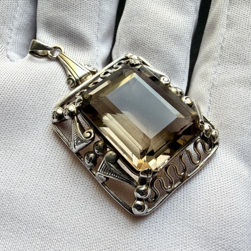 Jugendstil anhänger 800 - anhänger,