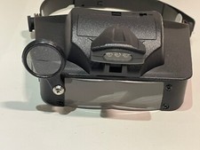 Carson LumiVisor Kopflupe - Kopfvisier mit LED-beleuchteter Lupe (2x/3x/5x/6x) (