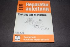Reparaturanleitung Reparaturhandbuch Elektrik am Motorrad erstklassig/unbenutzt