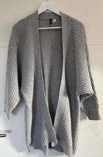 H&M Divided Cardigan Grau Gr. M Strickjacke Herbst Winter Weihnachten