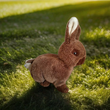 Kaninchen mit Baby Plüschtier Deichmann Vintage 