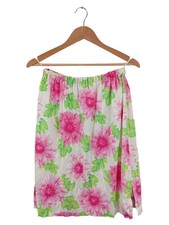 CASALINO Damen Faltenrock Blumenmuster Midirock Gr. 66 Mehrfarbig Elegant