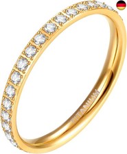 Zakk Eternity Ring 2mm Damen
