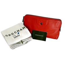 Longchamp Orange Leder