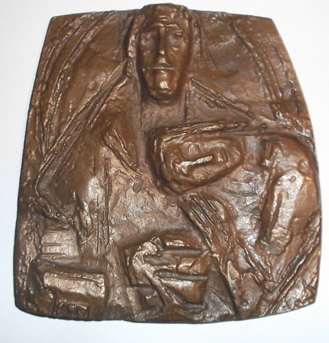 Rar bronze relief - rar,