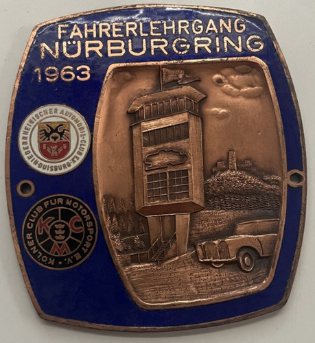 Adac plakette fahrerlehrgang - plakette, ,fahrerlehrgang