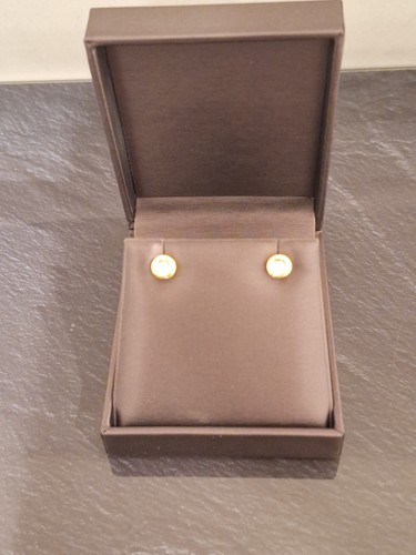 Ohrstecker mit brillanten - brillanten, 750