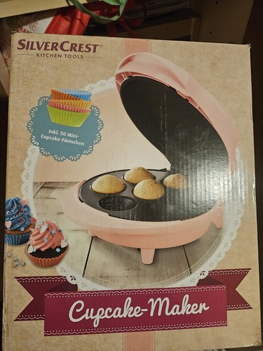 Silver crest cupcake maker - silver,