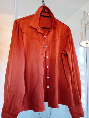 Neu satinbluse xl - satinbluse,