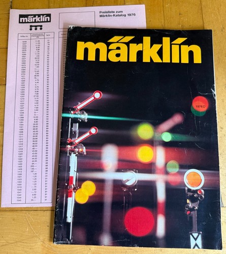 Märklin katalog 1976d mit - märklin,