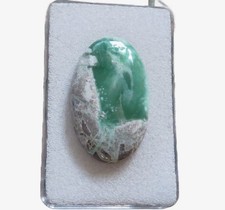 Variscit cabochon 2x20 - cabochon, 33,2x20,5