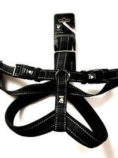 Hurtta Casual Y-Hundegeschirr Brustgeschirr mittelgroße Hund schwarz 80cm HU2156