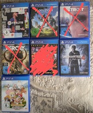 PS4 Spiele FIFA 21, GTA V Premium, Uncharted 4, Story of Seasons