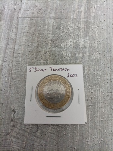 Dinar tunesien 2002 - 5,