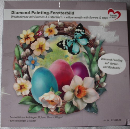 Diamond painting fensterbild - diamond, painting-fensterbild