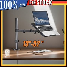 Tischhalterung 13-32 " Laptop Notebook Ablage Auflage Rack Monitorhalter Drehba