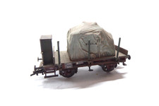 Bay. Rungenwagen mit Ladung  -  Fleischmann   H0 1:87  ohne  OVP  KK Nem #  0571