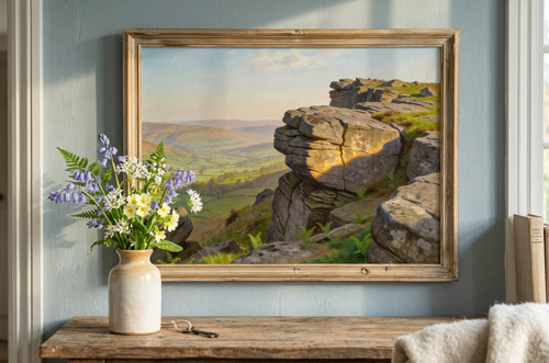 Stanage edge peak district - edge,