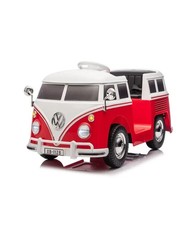 Volkswagen T1 Oldtimer Bus Kinder Elektroauto 2x12V – EVA, Bluetooth, RC, Leder