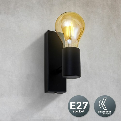 Retro wand lampe vintage e27 - vintage,