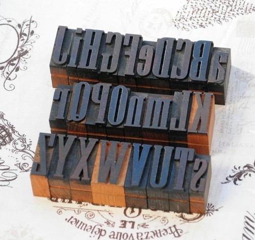 Mixed alphabet - a-z,