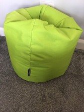BuBiBag Sitzsack 27"" Stuhl Limettengrün Innen/Außen Garten Gamer