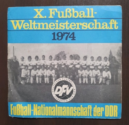 Ddr fussball schallplatte - ddr, wm