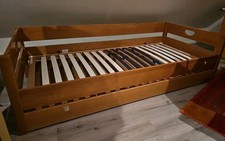 Paidi Bett 90x200 Buche massiv Kinderzimmer Jugend m Lattenrost GS