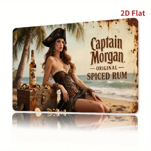 Blechschild captain morgan - captain,