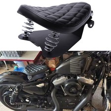 Leder Motorrad Solo Sitz mit