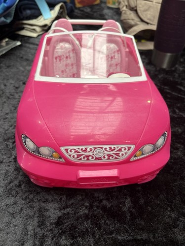 Barbie cabrio auto pink - barbie,