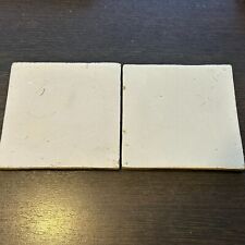 2x ANTIKE JUGENDSTIL FLIESE KACHEL UM 1910 UNITON 12,5x12,5cm