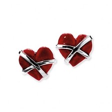 Herz 1 Paar Ohrringe