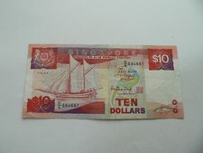 Banknote Singapur 10 Dollars